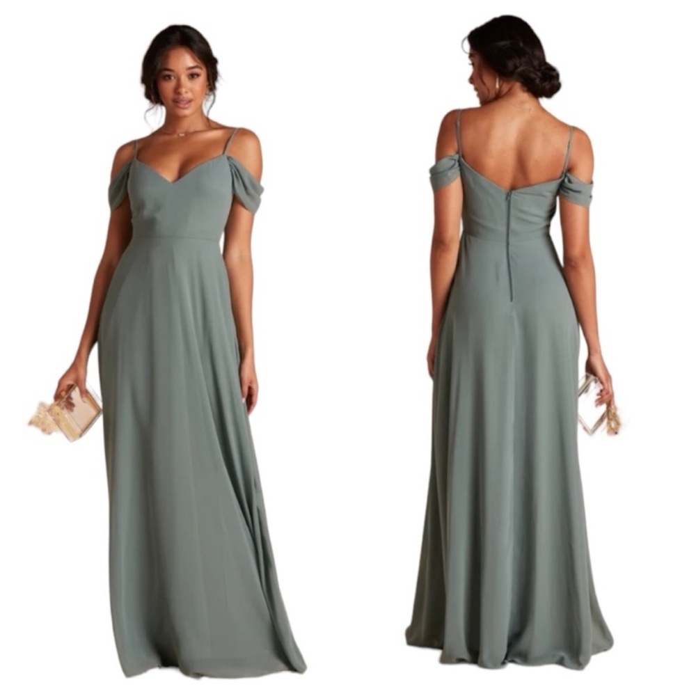 Birdy Grey Devin Convertible Dress - Sea Glass Maxi Dress
